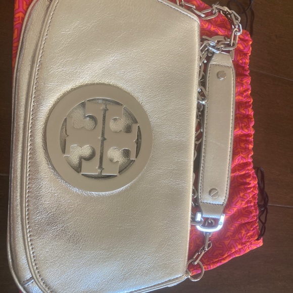 Tory Burch Silver Purse - Picture 5 of 5